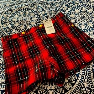 Zara plaid shorts. Size Large (fits like medium)